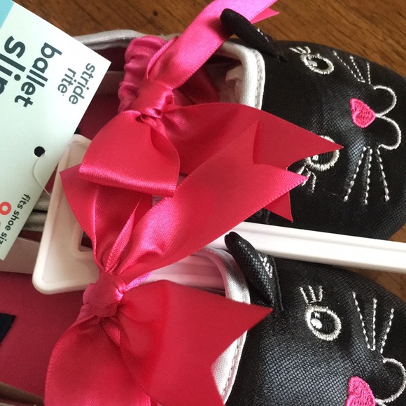 NWT - Stride Rite toddler ballet slippers - Picture 8 of 9